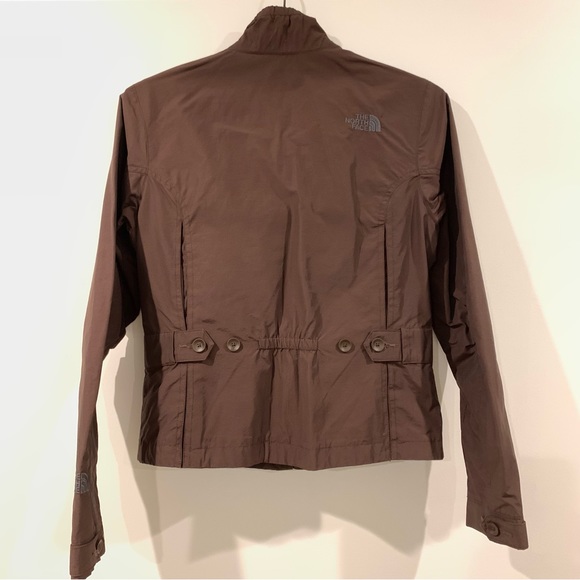 Brown Bomber Style Light Jacket - Picture 2 of 4
